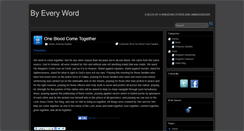 Desktop Screenshot of byeveryword.org